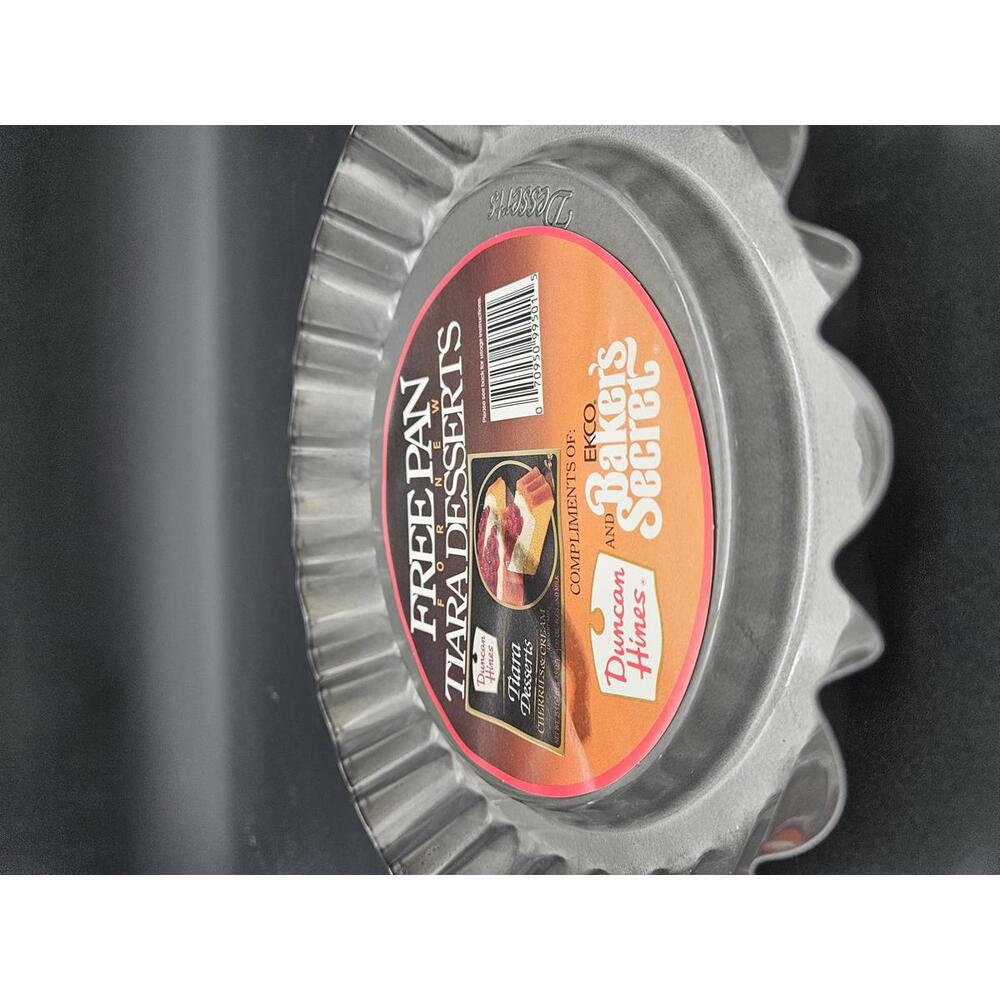 NWT Vintage Duncan Hines EKCO Baker’s Secret Tiara Desserts Promotional Pan - Picture 2 of 9
